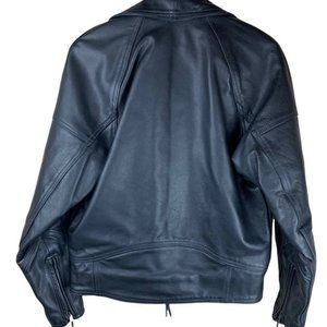 Harley Davidson Black Leather HOG Biker Jacket
